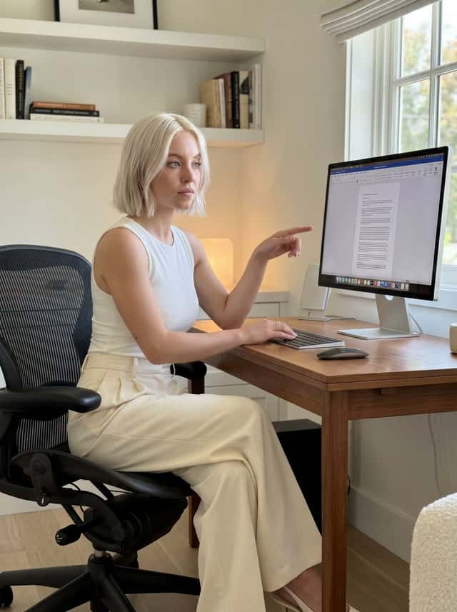 Minimalist Home Office Portrait preview