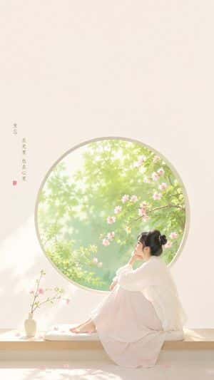 Zen Oriental Minimalist Poster preview