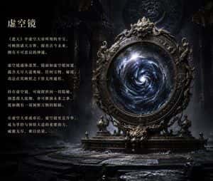 Ancient Void Mirror Artifact Poster preview