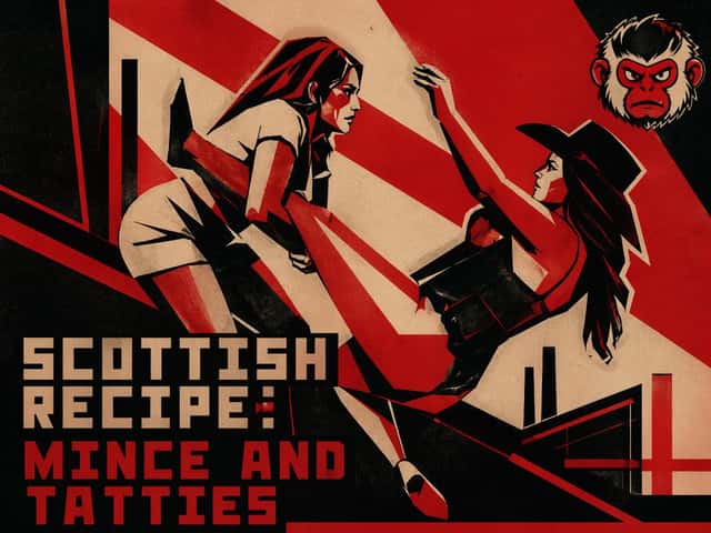 Retro Constructivist Fight Poster preview
