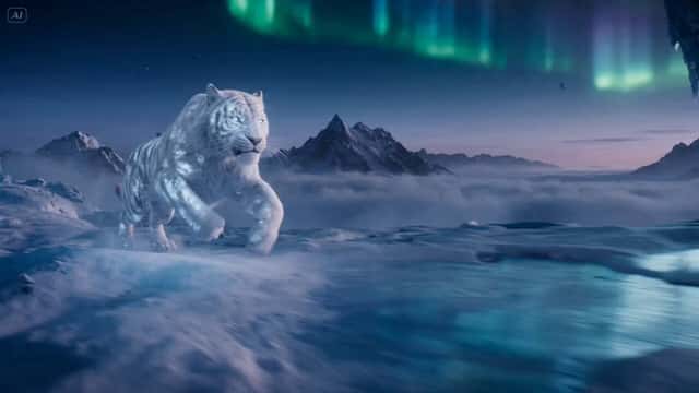 Ice Tiger vs Dragon - Seedance 2.0 preview