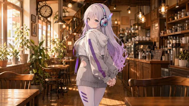 Walk in the Breeze to a Cafe preview