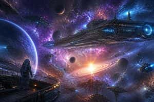 Galactic Space Exploration Rendering preview