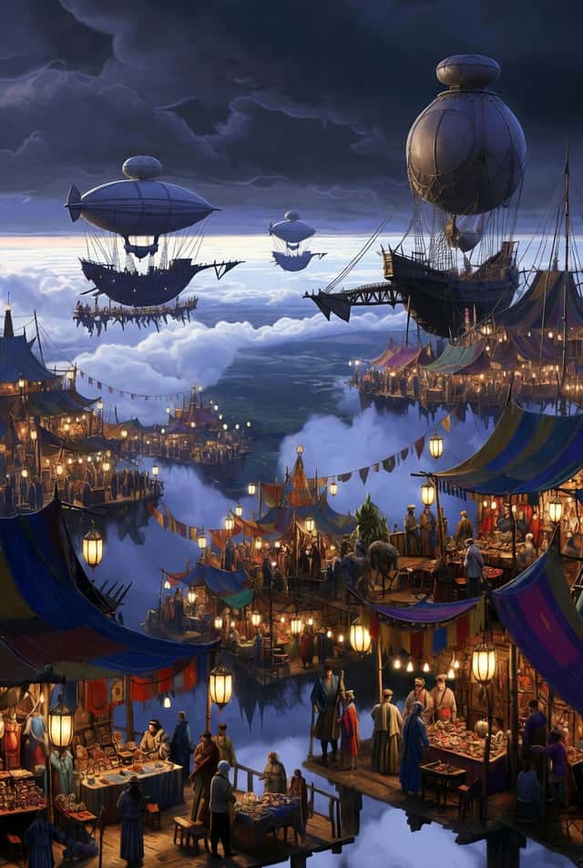 Floating Sky Night Market preview