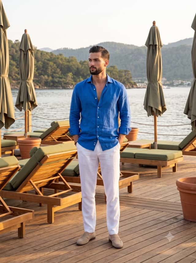 Male Vacation Lifestyle Portrait preview