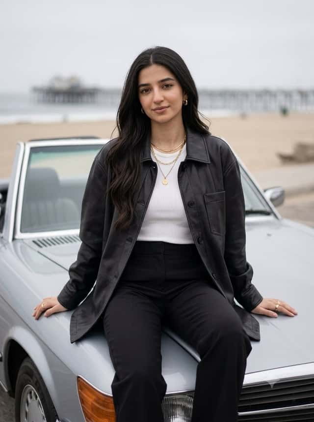 Vintage Car Fashion Editorial preview