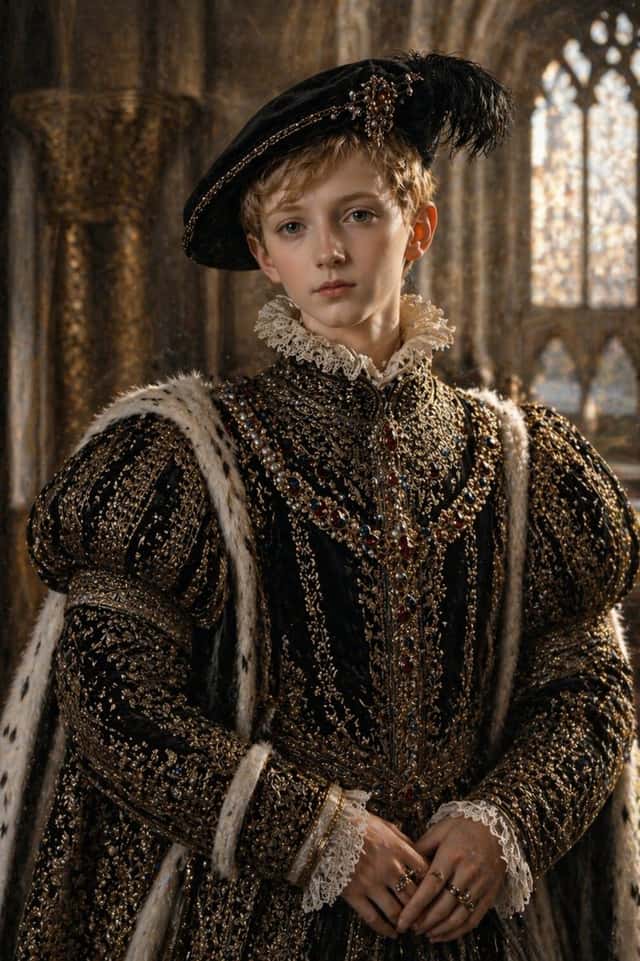 Cinematic Tudor Noble Portrait preview