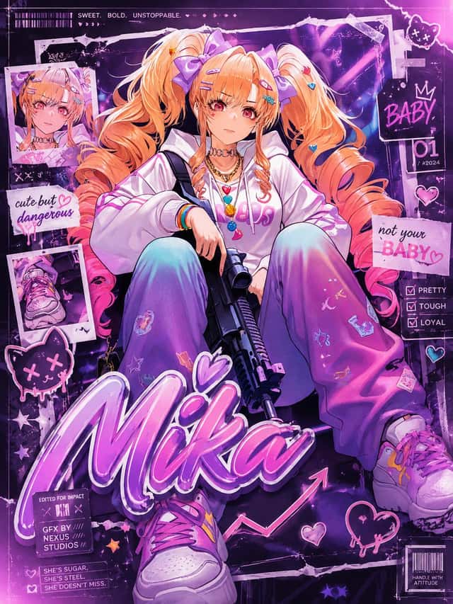 Scrapbook Anime GFX Poster preview