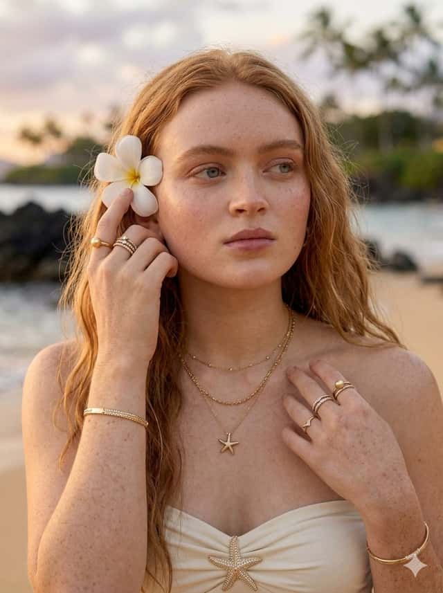 Tropical Luxury Beach Portrait preview