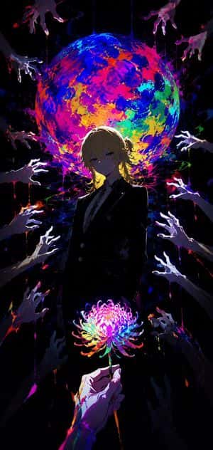 Psychedelic Anime Cult Deity preview