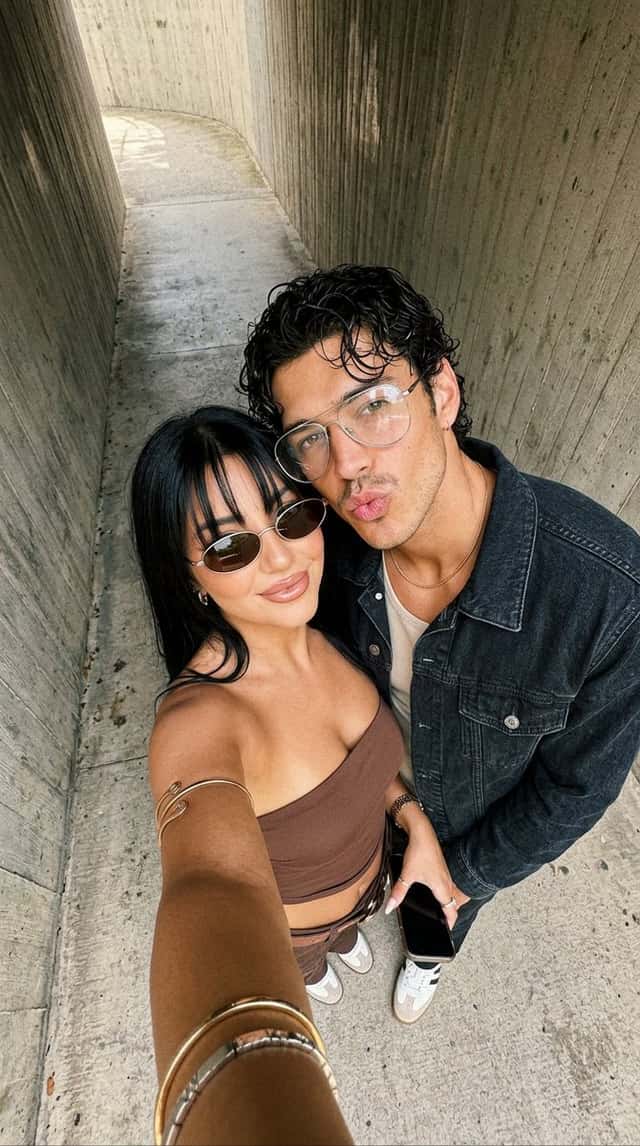Urban Street Fashion Couple Selfie preview