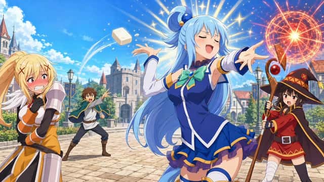 Konosuba Anime Character Dynamics preview