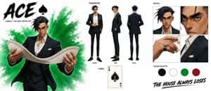 Character sheet prompt:

“Create a premium cinemat preview