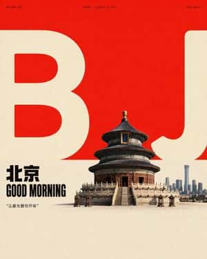 Minimalist Urban Morning Poster preview