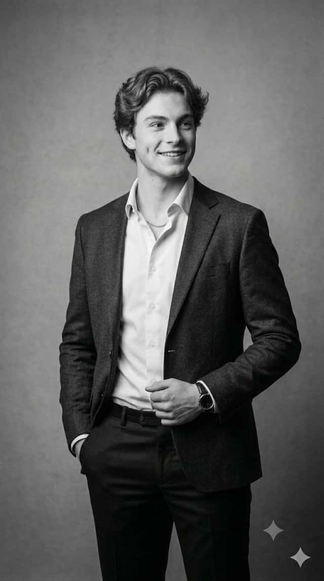 Classic Black and White Male Studio Portraits preview