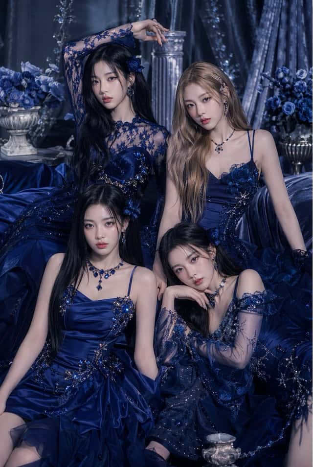 Blue Couture Group Portrait preview