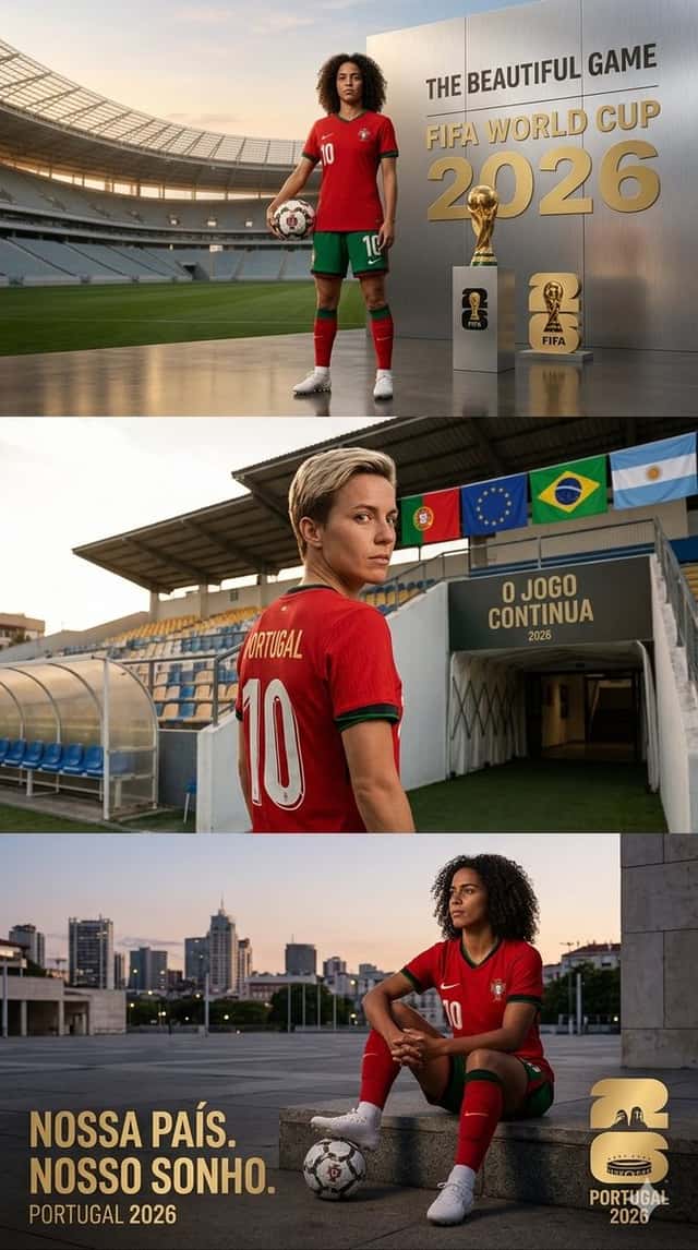 Portugal World Cup 2026 poster preview