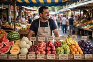 Turkish Market Grocer Realistic Photo preview