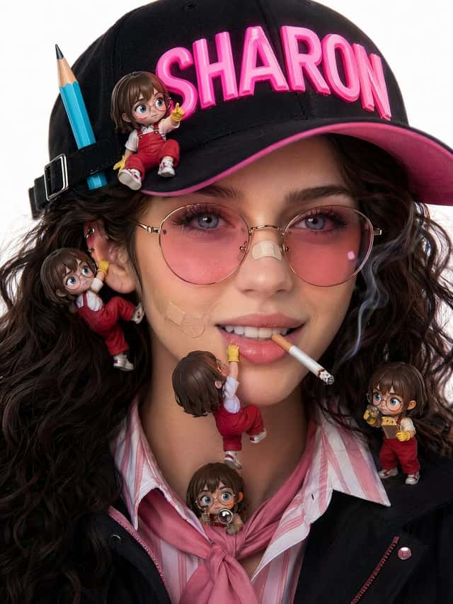 Photorealistic beauty campaign portrait prompt preview