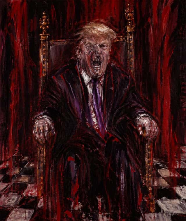 Censored Man on Crimson Throne preview