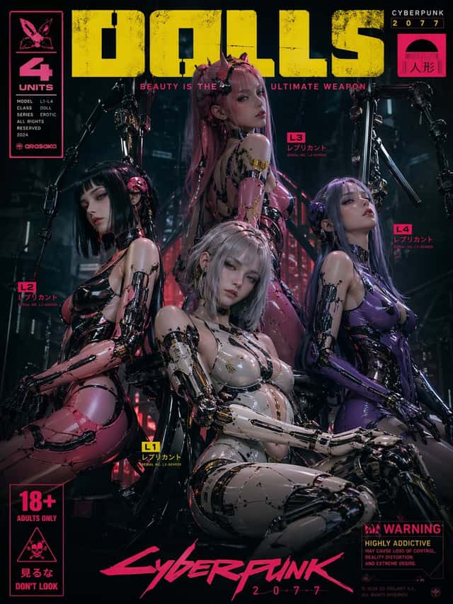Cyberpunk 2077 Puppet Poster preview