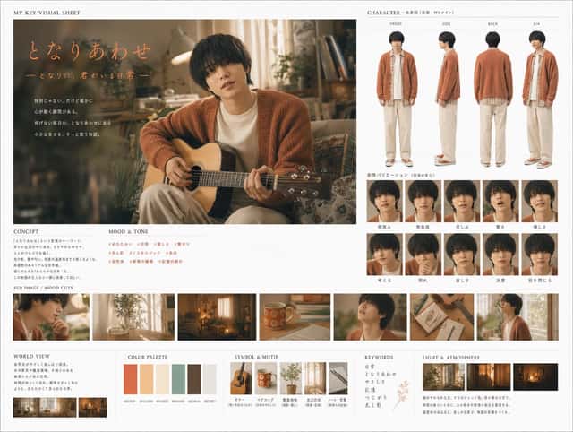 Japanese MV Key Visual Sheet preview