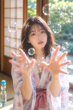 Summer Bubbles in Yukata preview