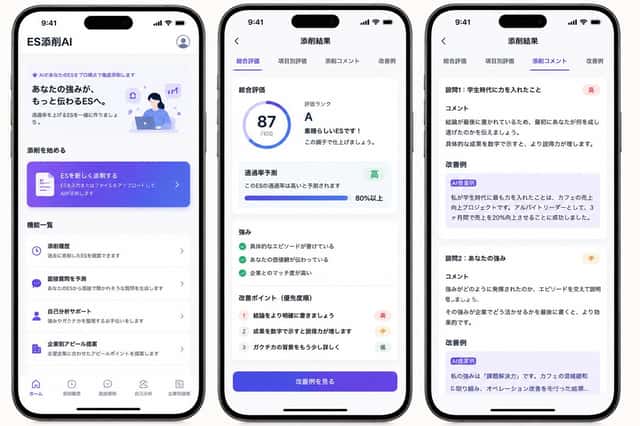 Japanese ES Critique App Mockup preview