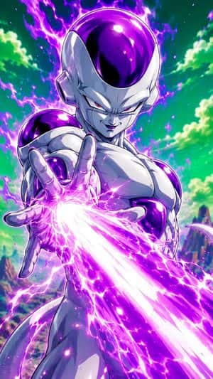 Anime Style Frieza Character Art Prompt preview