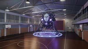 3D School Gym Boss Arena preview