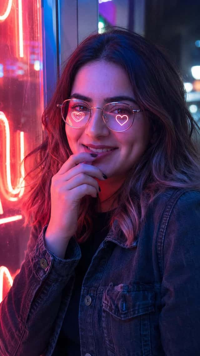 Neon Smartphone Portrait preview