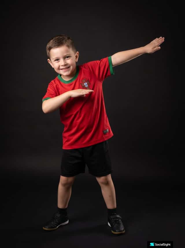 Studio Sports Photography Child Portrait preview