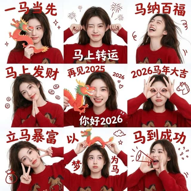 双手举起做轻松俏皮手势 不过度卖萌 preview