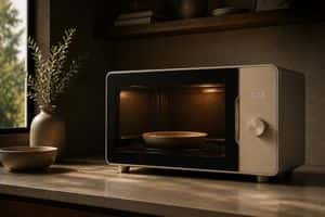 Warm Minimalist Microwave Product Photo preview