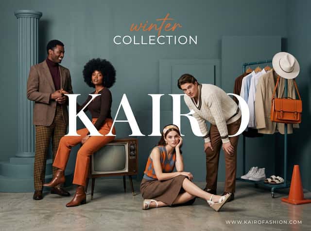 Retro-Modern Fashion Editorial Advertisement preview