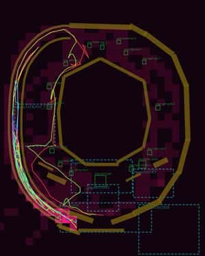 Pachinko Physics Debug Layout preview