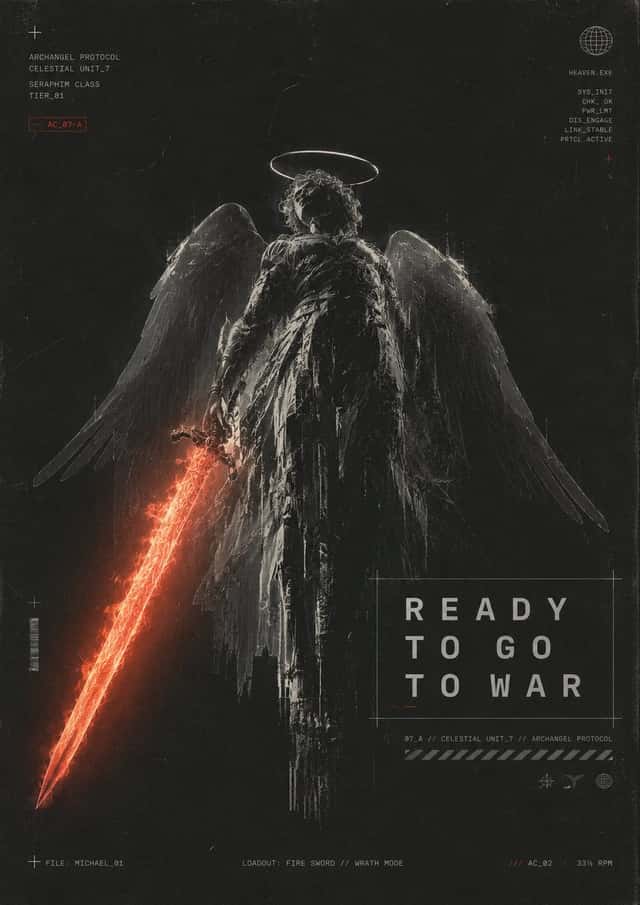Dark Archangel War Poster preview