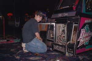 Vintage Arcade Repair Flash Photography preview