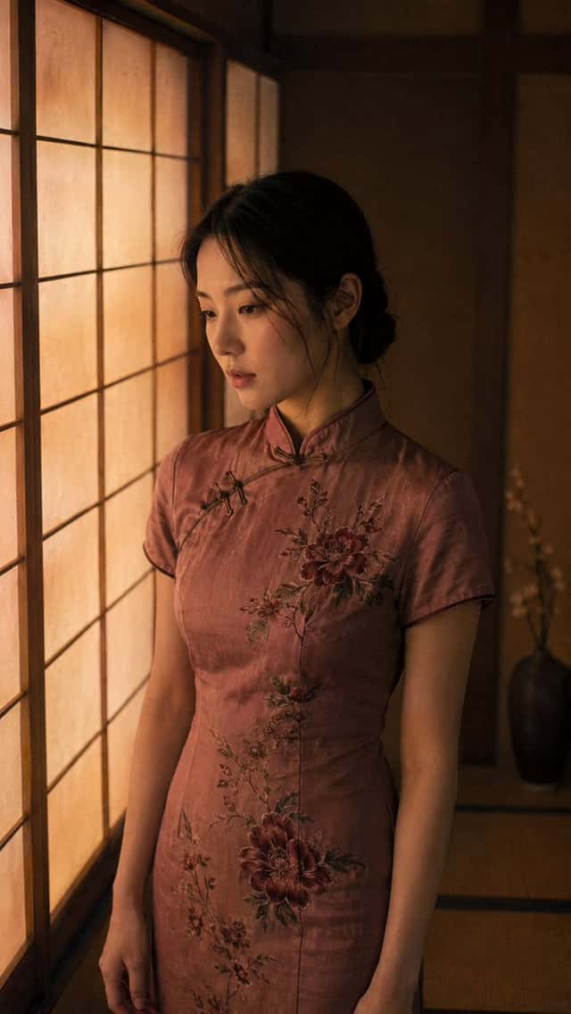 Cinematic Tatami Room Portrait preview
