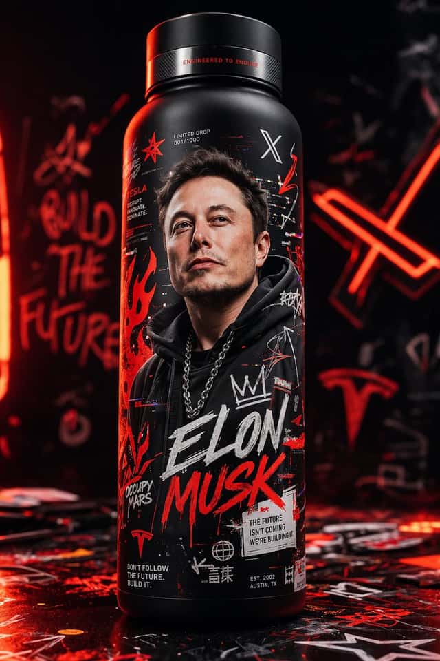 Ultra-realistic 8K hype-brand product shot of a collectible thermal preview