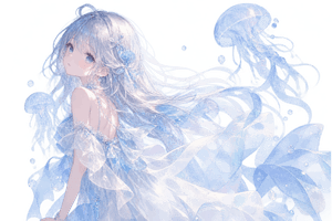 Transparent Jellyfish Princess preview