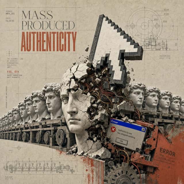Mass Produced Authenticity Collage preview