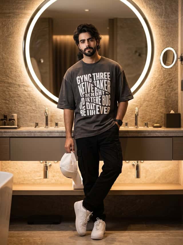 Luxury Bathroom Lifestyle Portrait preview