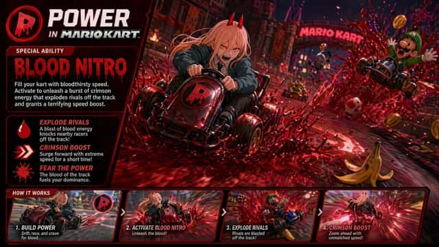 Power in Mario Kart Poster preview