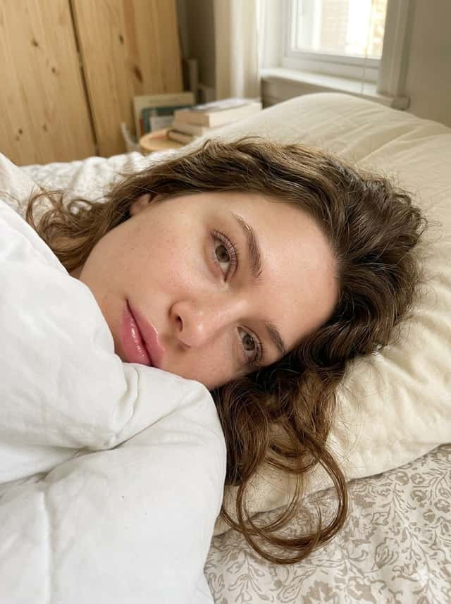 Hyper-Realistic Morning Bed Selfie preview