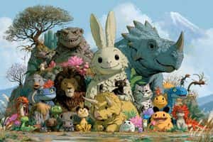 Fantasy Creature Meadow Ensemble preview