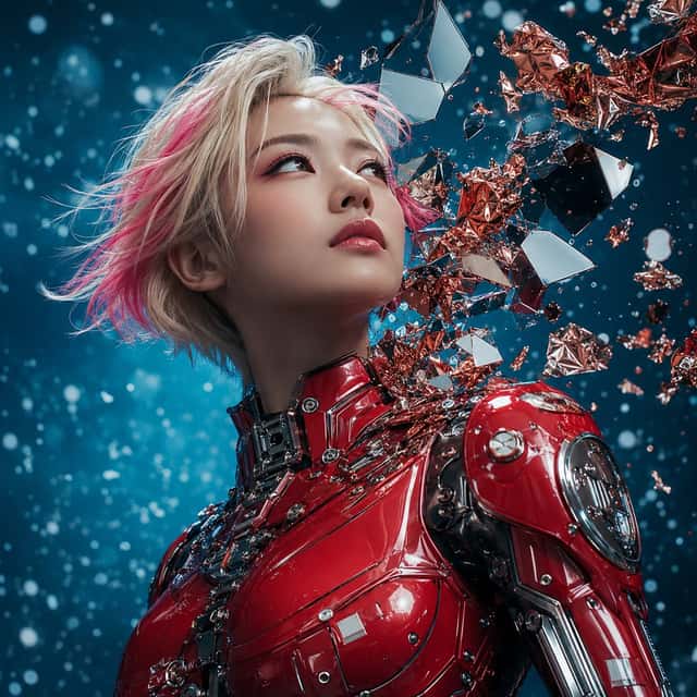 Cinematic Editorial Portrait of a Japanese Woman preview
