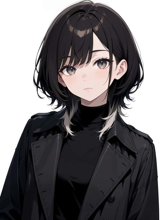 Faceless Anime Fashion Portrait preview