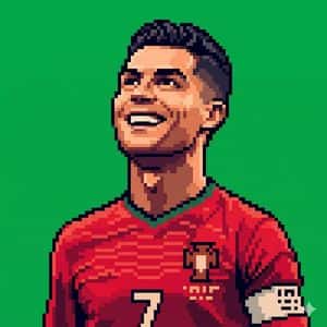 Retro Pixel Art Profile Picture preview