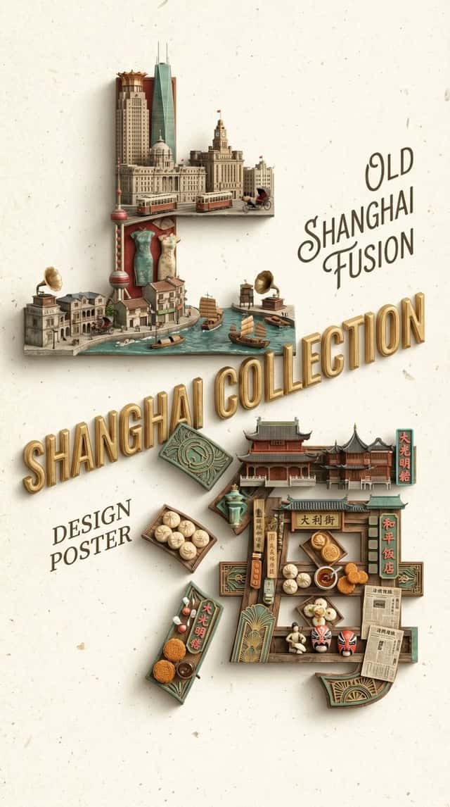 Old Shanghai Fusion Poster preview